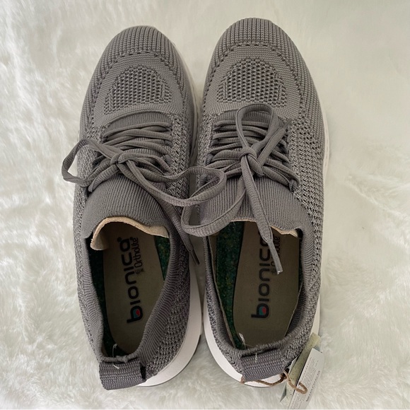 Bionica Oressa Knit mesh sneakers -New in Box- Steel gray sizes 8.5 and 9 - Picture 11 of 11